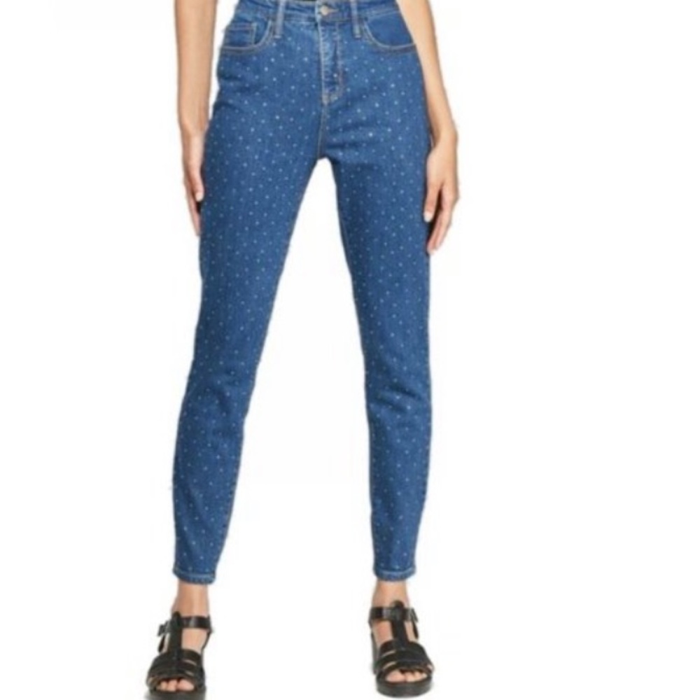 Target Wild Fable HighRise Rhinestone Skinny Jeans